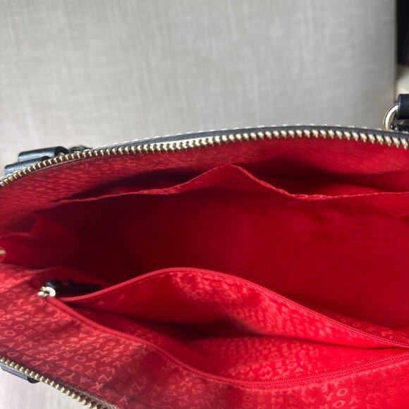 Kate Spade Rachelle Berkeley Lane Tote Large Handbag Cream & Black - Picture 7 of 10